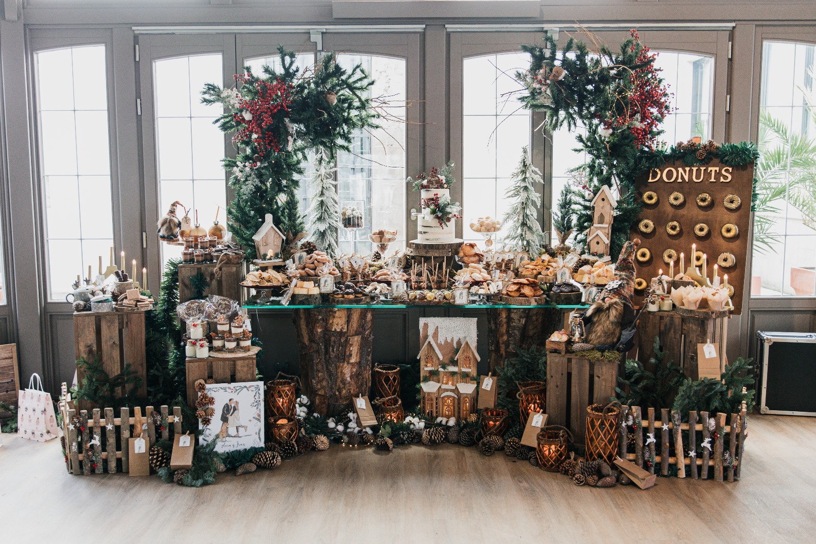 mesa dulce Navidad