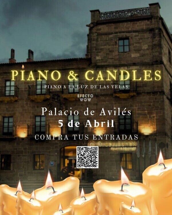 Concierto de piano a la luz de las velas ‘Canciones y Emociones’ en el Palacio de Avilés