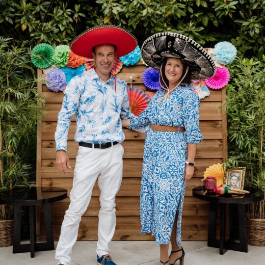 Fiesta mexicana de tardeo de Verano
