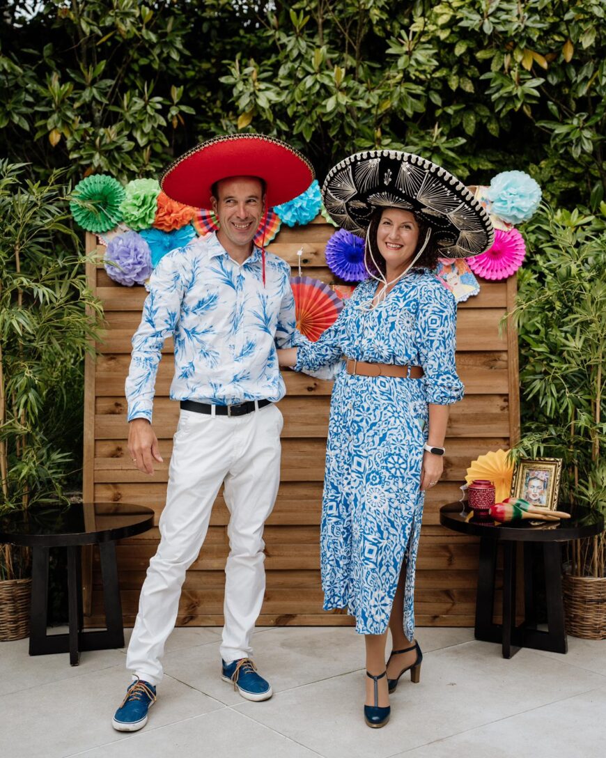 Fiesta mexicana de tardeo de Verano